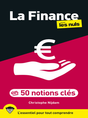 cover image of La Finance pour les Nuls en 50 notions clés